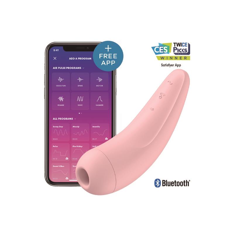 Satisfyer Curvy 2+. Succionador De Clítoris Con Vibración