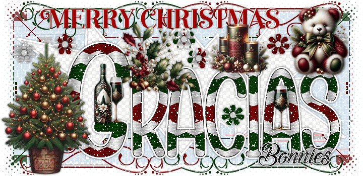 Gracias Elegant Christmas bonnies