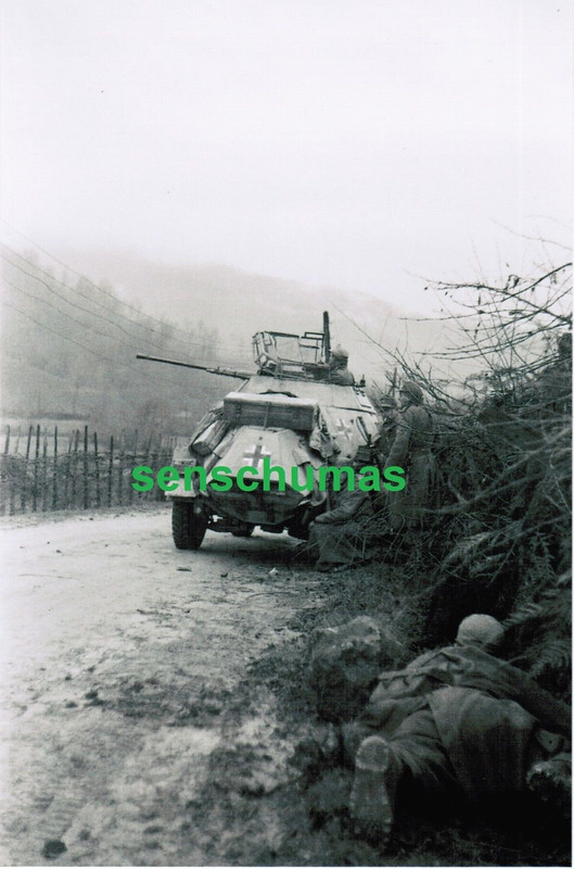 Sd.Kfz. 222. Grenadier-Brigade ( mot ) 92. Bosni