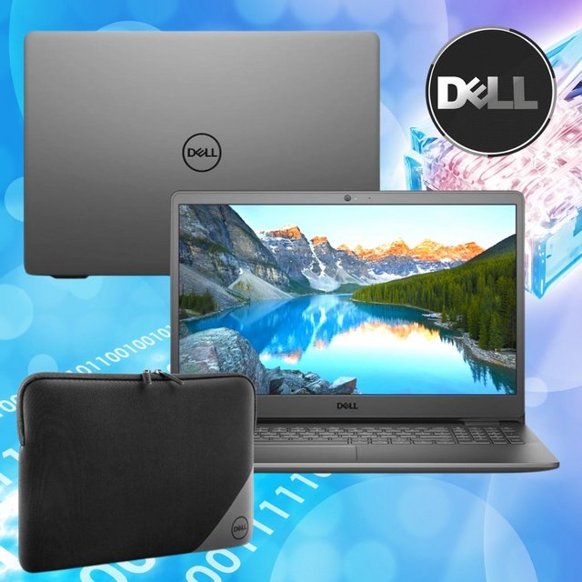 Kit Notebook Dell Inspiron i3501-M10PC 15.6″ HD 11ª Geração Intel Pentium Gold 4GB 128GB SSD Windows 10 + Capa Essential