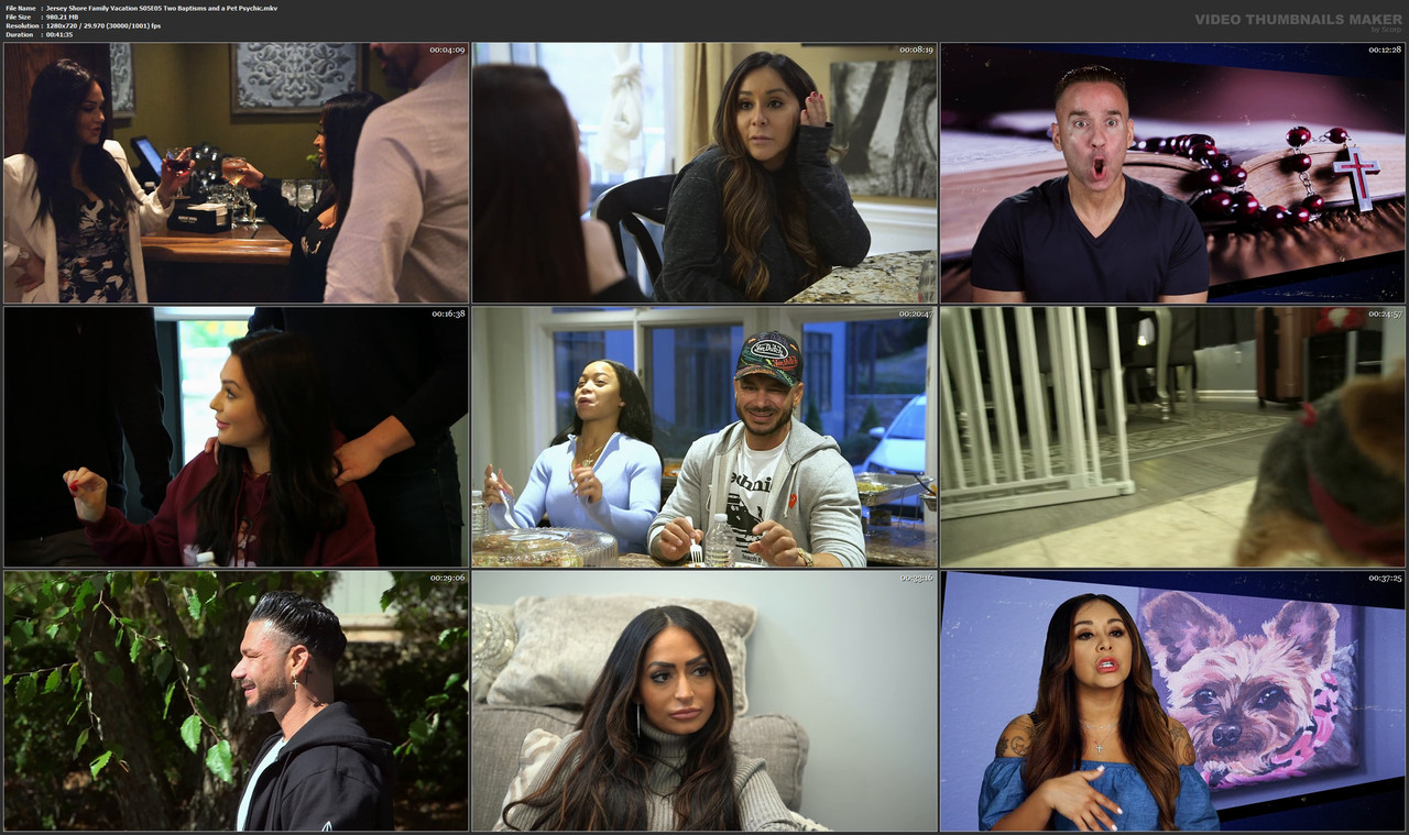 Jersey Shore Family Vacation S05E05 Two Baptisms and a Pet Psychic.mkv