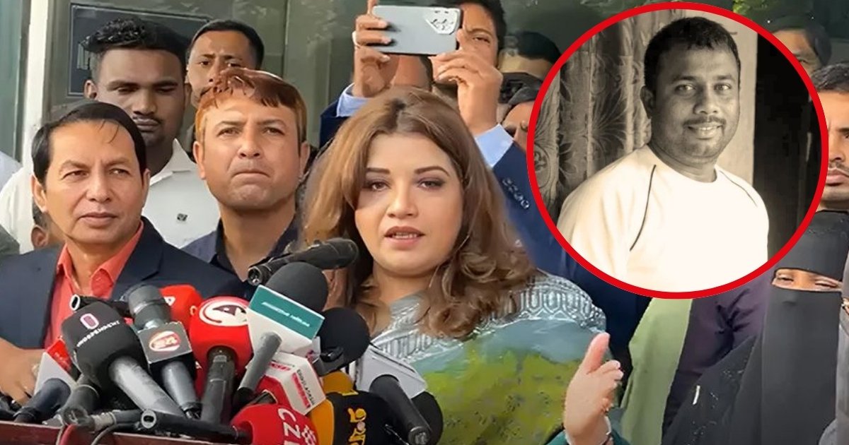 সৌদিতে নিহত শাহেদের মরদেহ গ্রহণ করলেন শামা ওবায়েদ