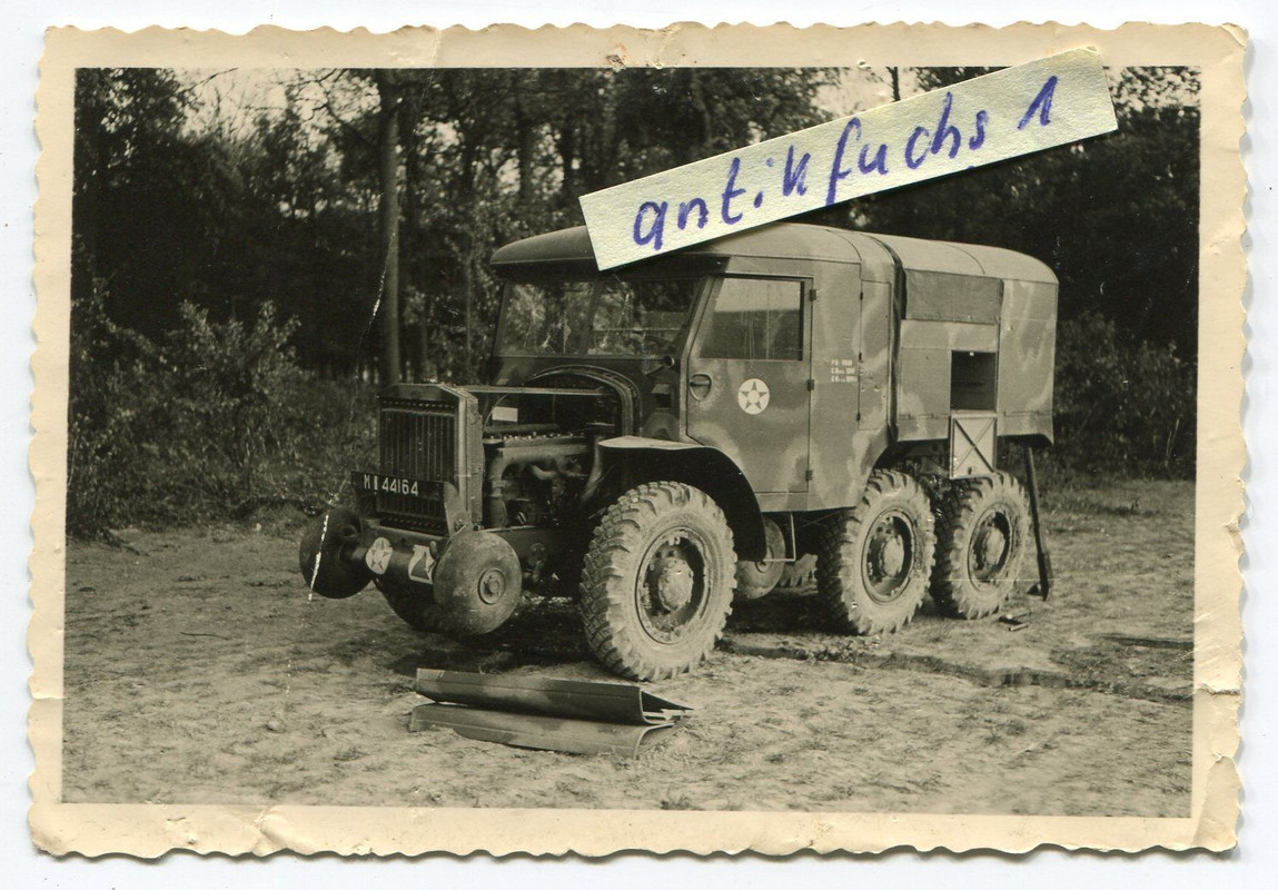 seltener Militär-LKW Typ  aus Frankreich mit Ste