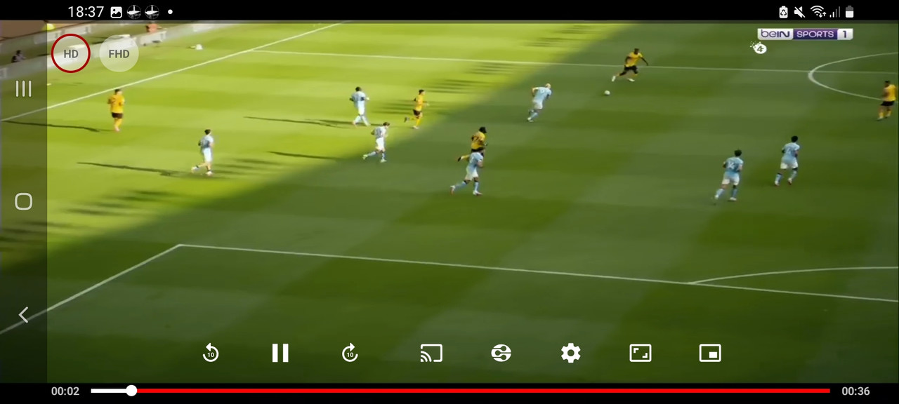 High Quality Video Broadcast