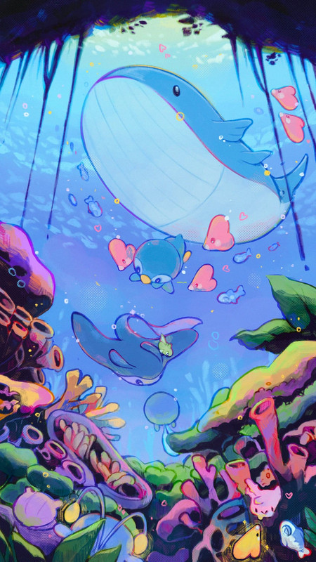 piplup-luvdisc-wishiwashi-corsola-chinch