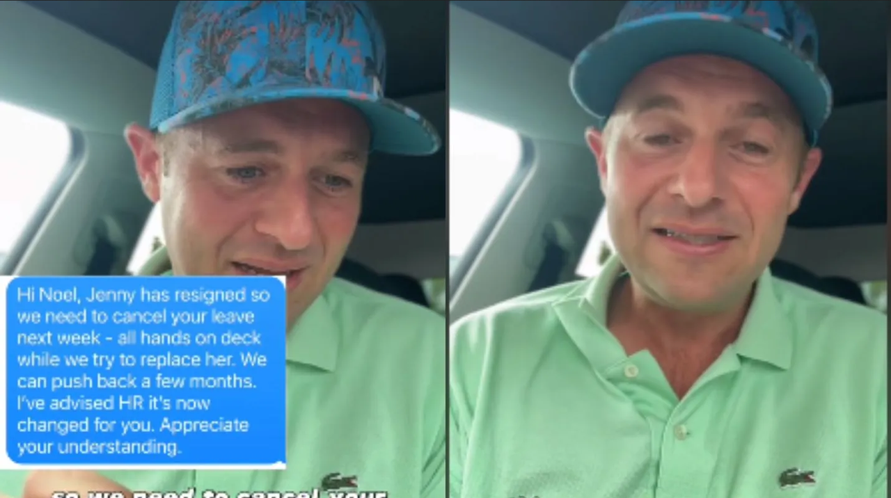 Viral: Jefe le cancela a su empleado las vacaciones al último minuto