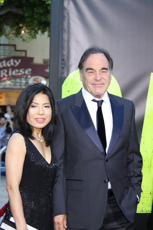 OliverStone & wife sun-jung