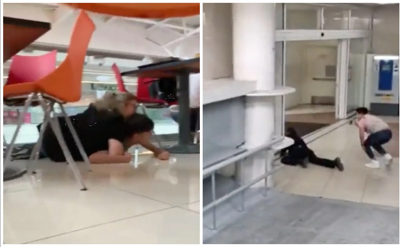 Balacera en Plaza Las Américas de Morelia deja dos muertos; difunden videos