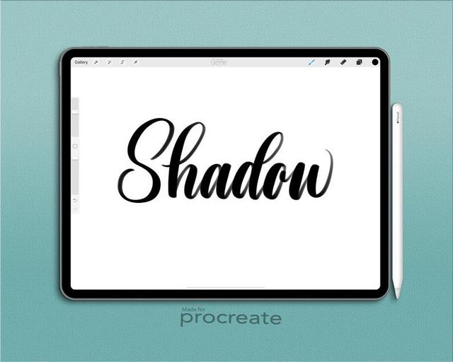 Shadow Lettering Effects Digital Lettering with Procreate Shadow Lettering Effects Digital Lettering with Procreate