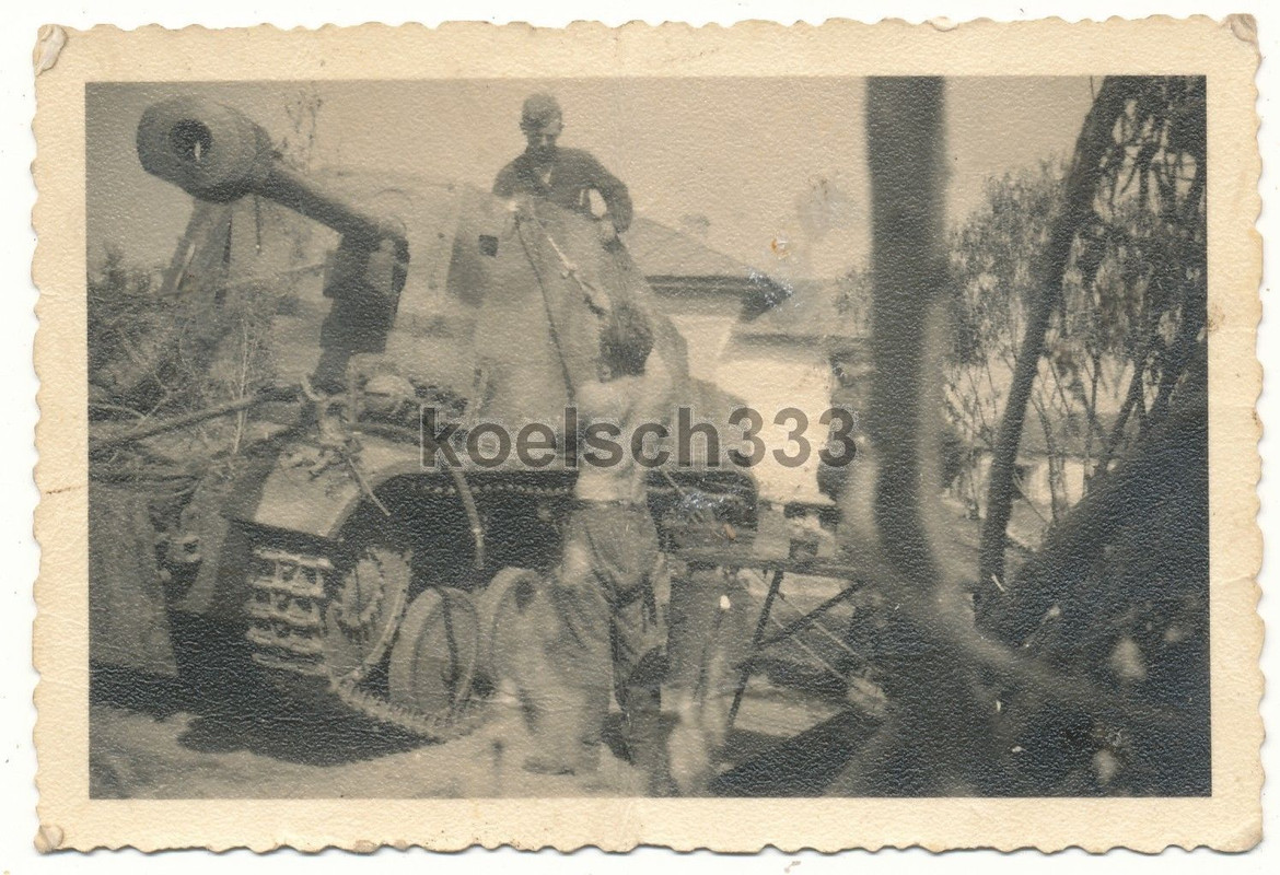 Foto Panzerjäger Panzer Marder II Sd.Kfz. 131 Os