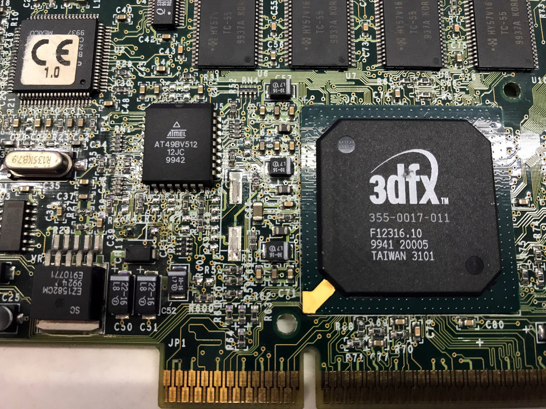 3dfx Voodoo 3 3000 (D) (Damaged) Missing Component