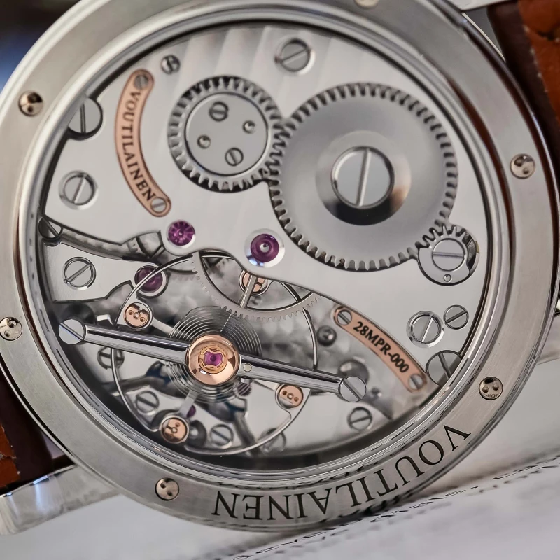 Voutilainen 28MPR Moon Phase Power Reserve Last of the Vingt 8 Series Review 6