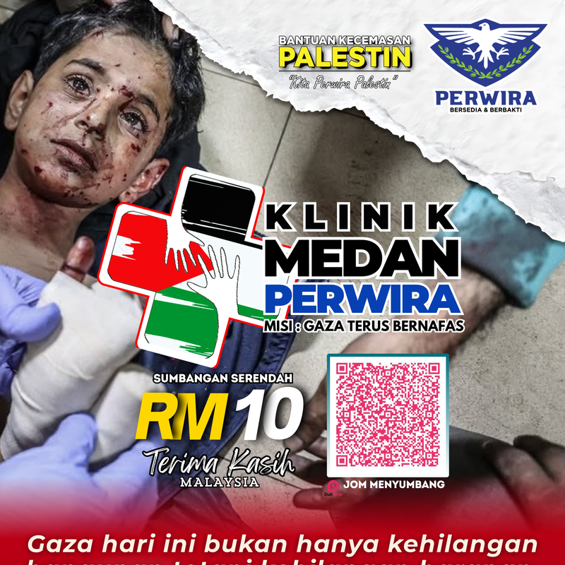 Kelab Perwira mempersembahkan satu projek klinik medan perwira 
