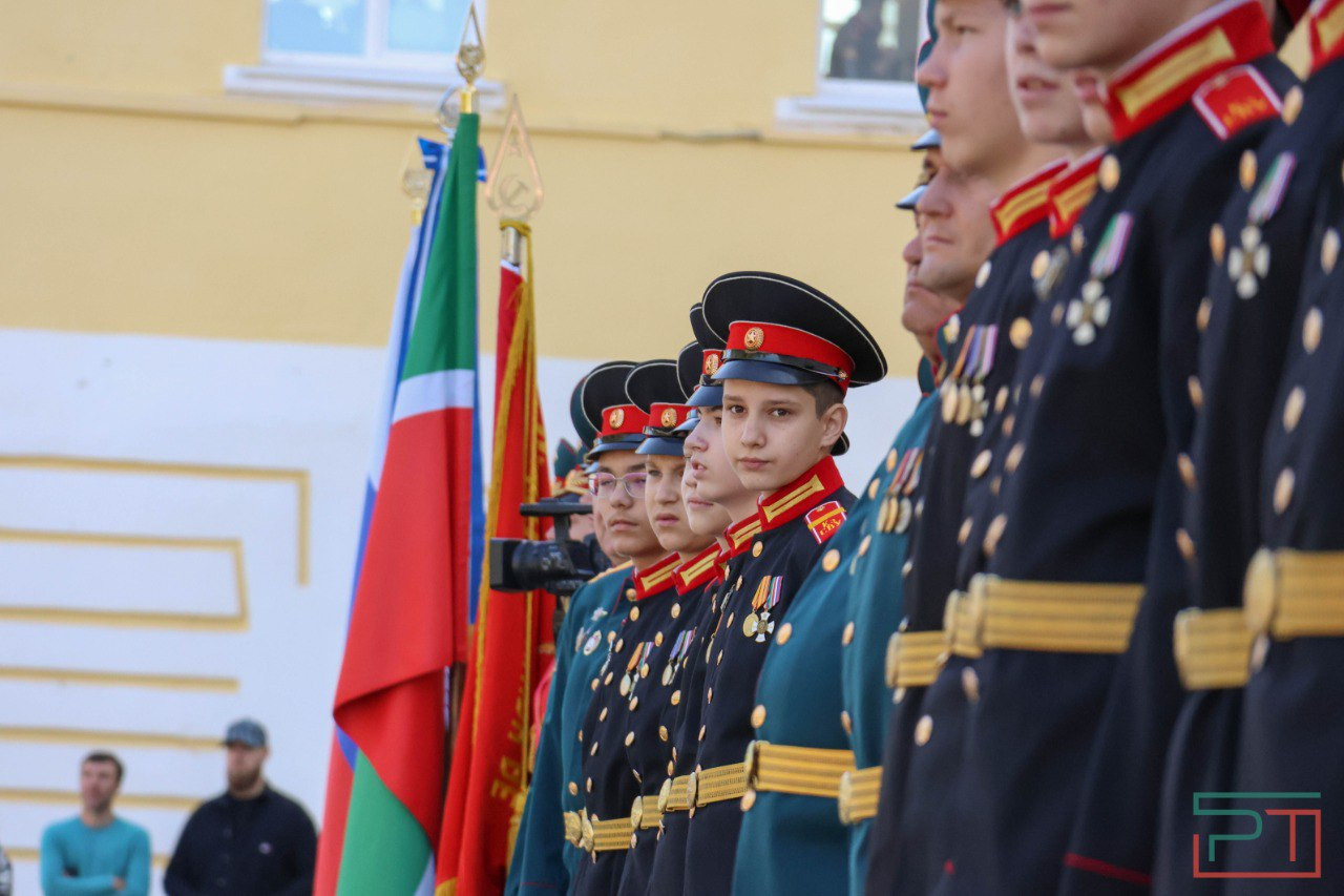 Кадеты на занятии