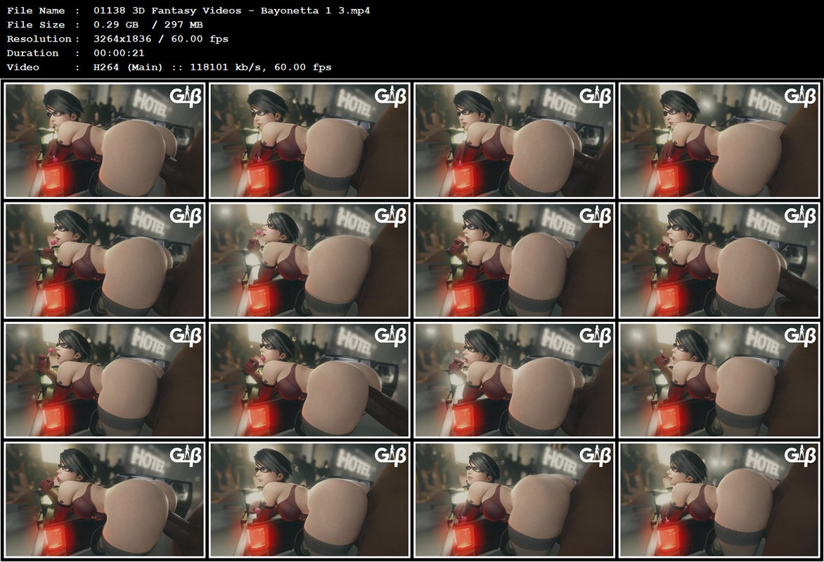 01138 3D Fantasy Videos - Bayonetta 1 3.mp4