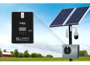Sistema solar off-grid com o controlador Intelbras