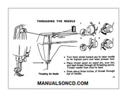 Singer 353 354 Genie Sewing Machine Threading Instructions