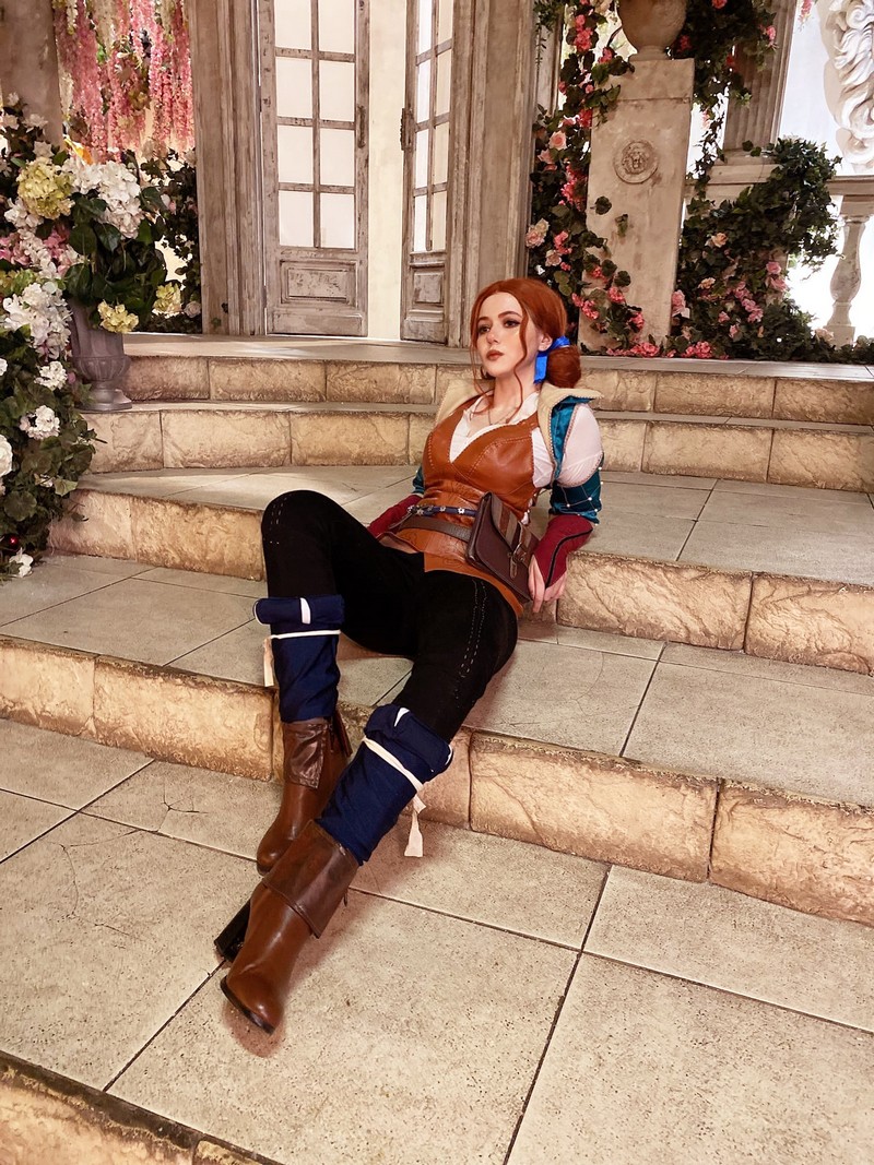 Alina Becker 特莉丝 Triss Merigold Cosplay 巫师系列高清写真【37P-150M】插图1