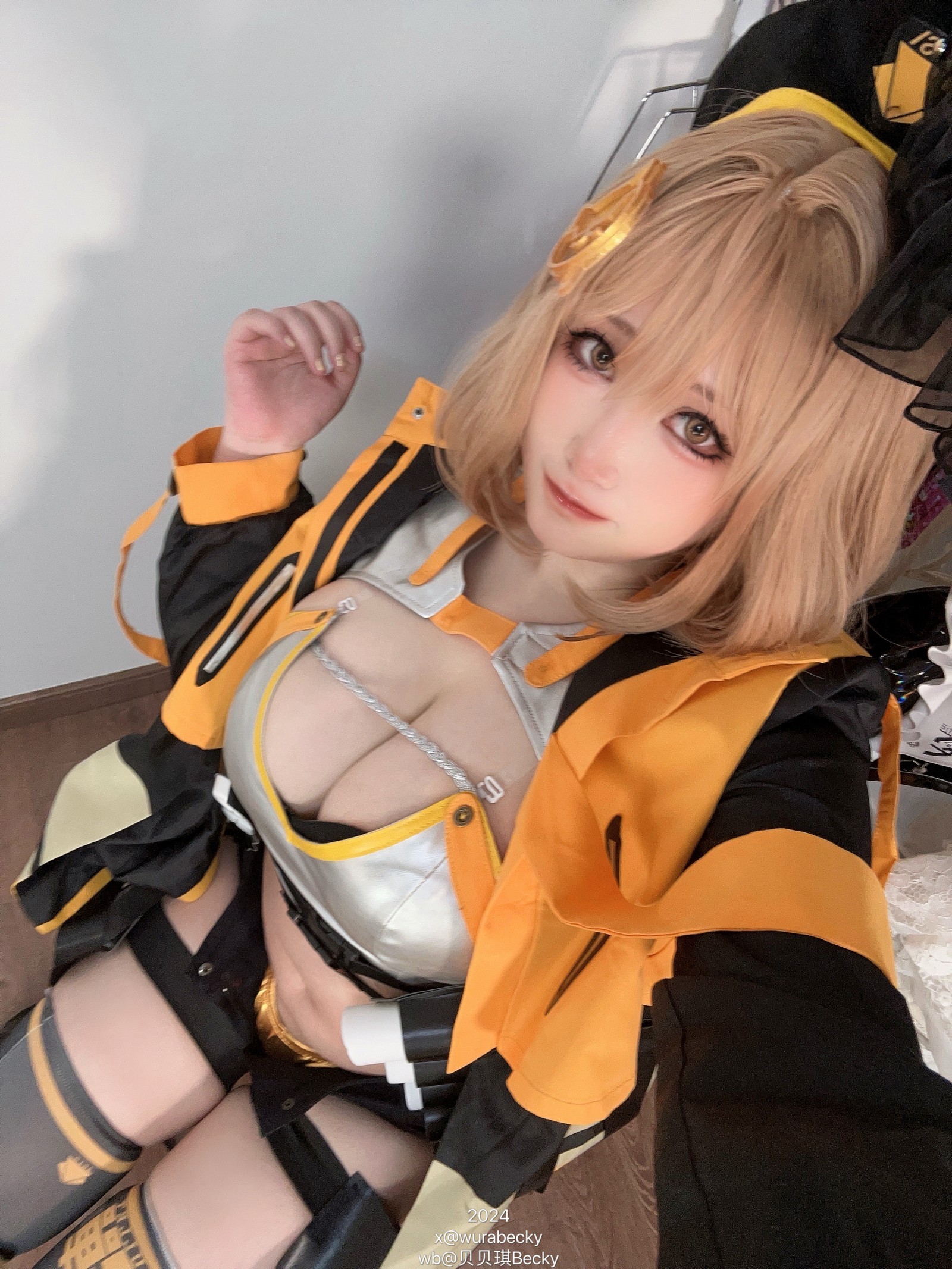 贝贝琪 Becky 阿妮斯 官方风 Cosplay 写真＋视频合集（40P｜4V｜327MB）插图3