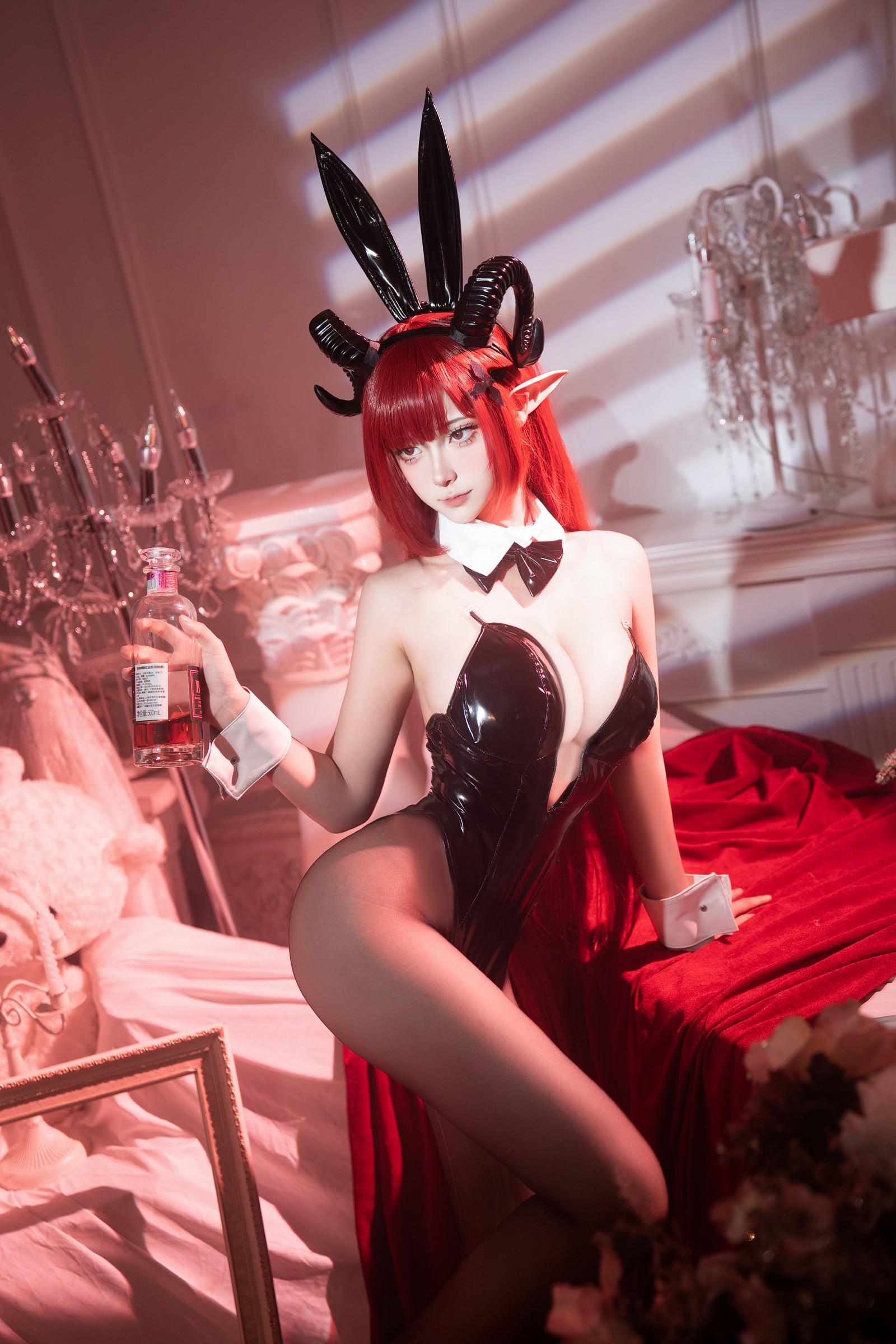 Seya-狮砸 – 25年01月限定 狂三旗袍 Cos 高清写真 2（12P-133.8MB）插图8