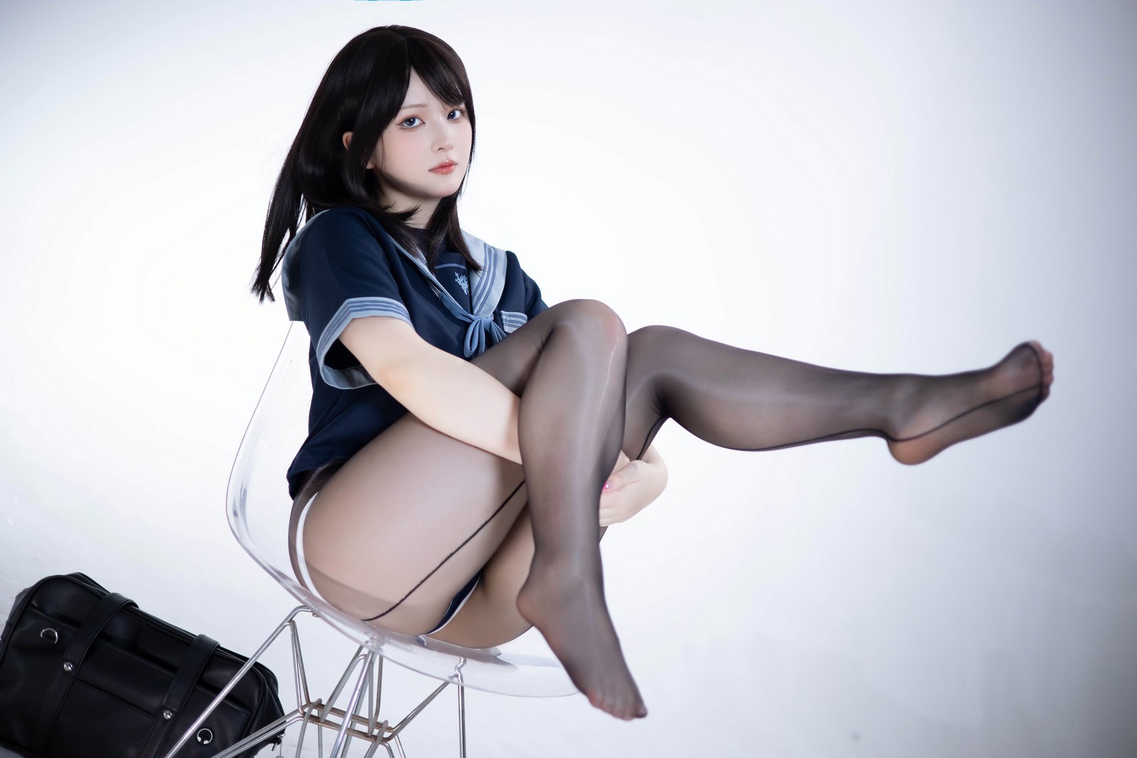 屿鱼 Yuyu 蔚蓝档案 竞泳 Cosplay 写真合集（28P｜108MB）插图8