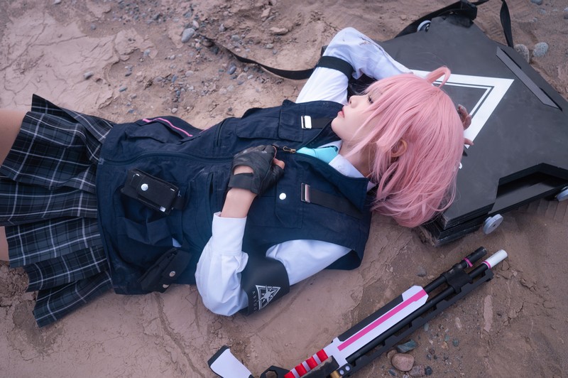 艾西Aiwest 星野Cosplay写真图集 碧蓝档案角色高清美图 49P (290.6M)插图2