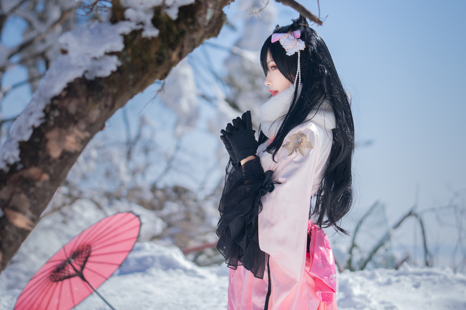 Neko-薇薇 爱宕和服 Cosplay 写真合集｜超清大图（45P｜453MB）插图1