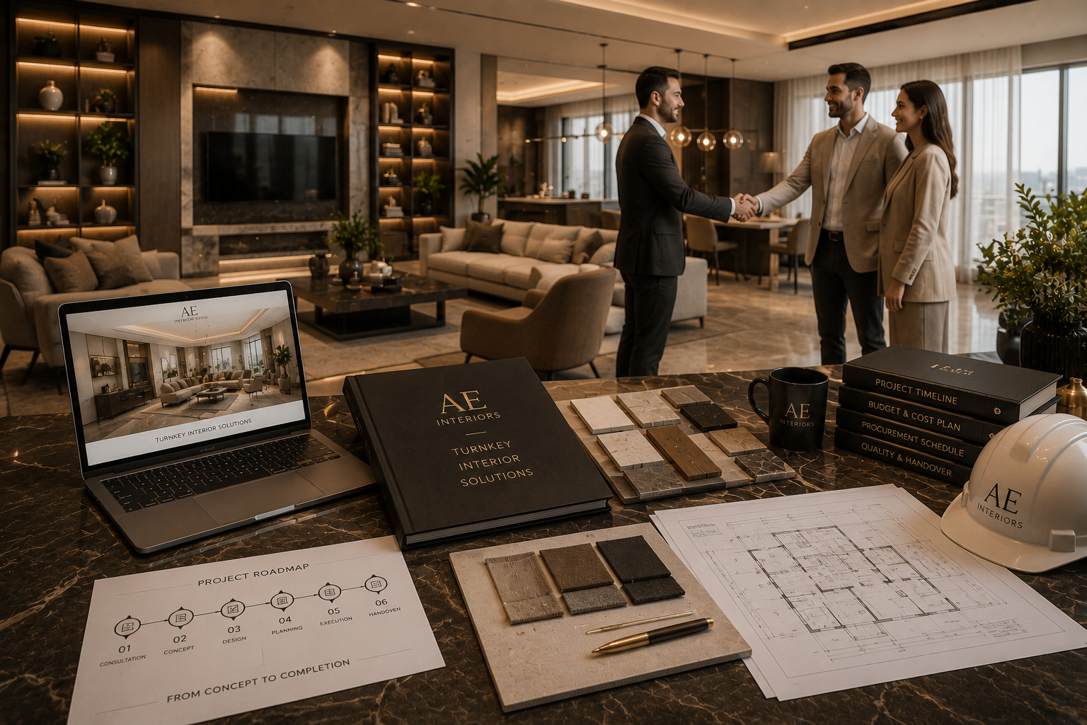 Turnkey interior solutions