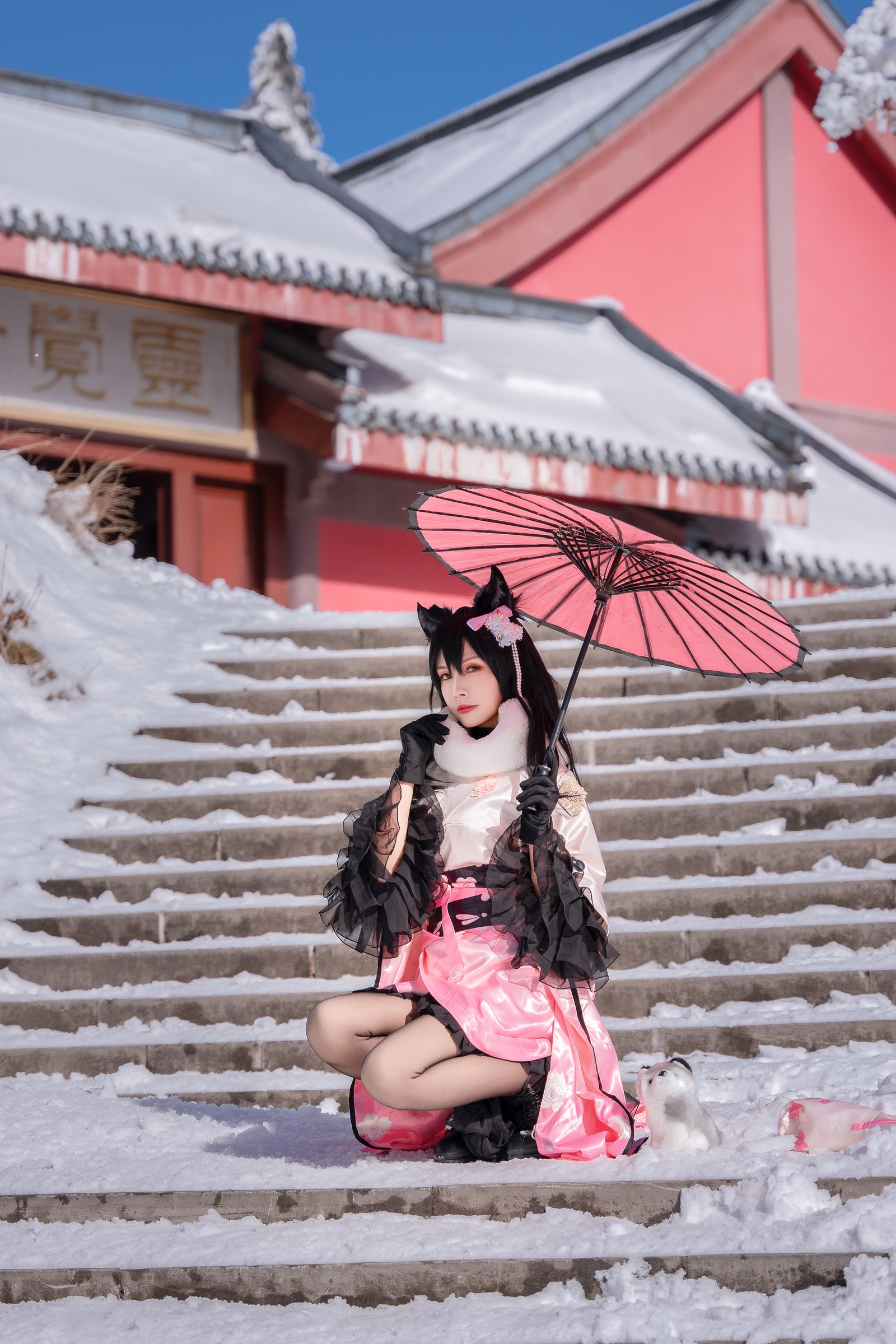 Neko-薇薇 爱宕和服 Cosplay 写真合集｜超清大图（45P｜453MB）插图6