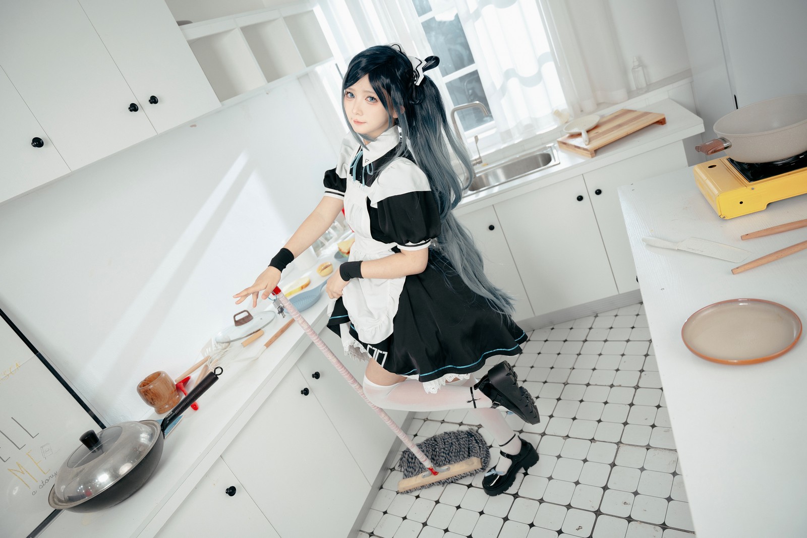 喜欢爱理吗COS写真：碧蓝航线独角兽婚纱高清套图（31P-172.5M）插图