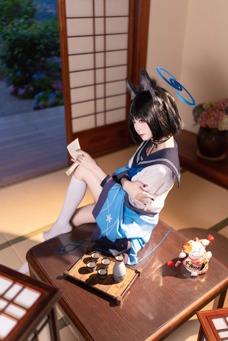 艾西Aiwest 桐生桔梗Cosplay写真图集 高清美图合集 48P (296.8M)插图9