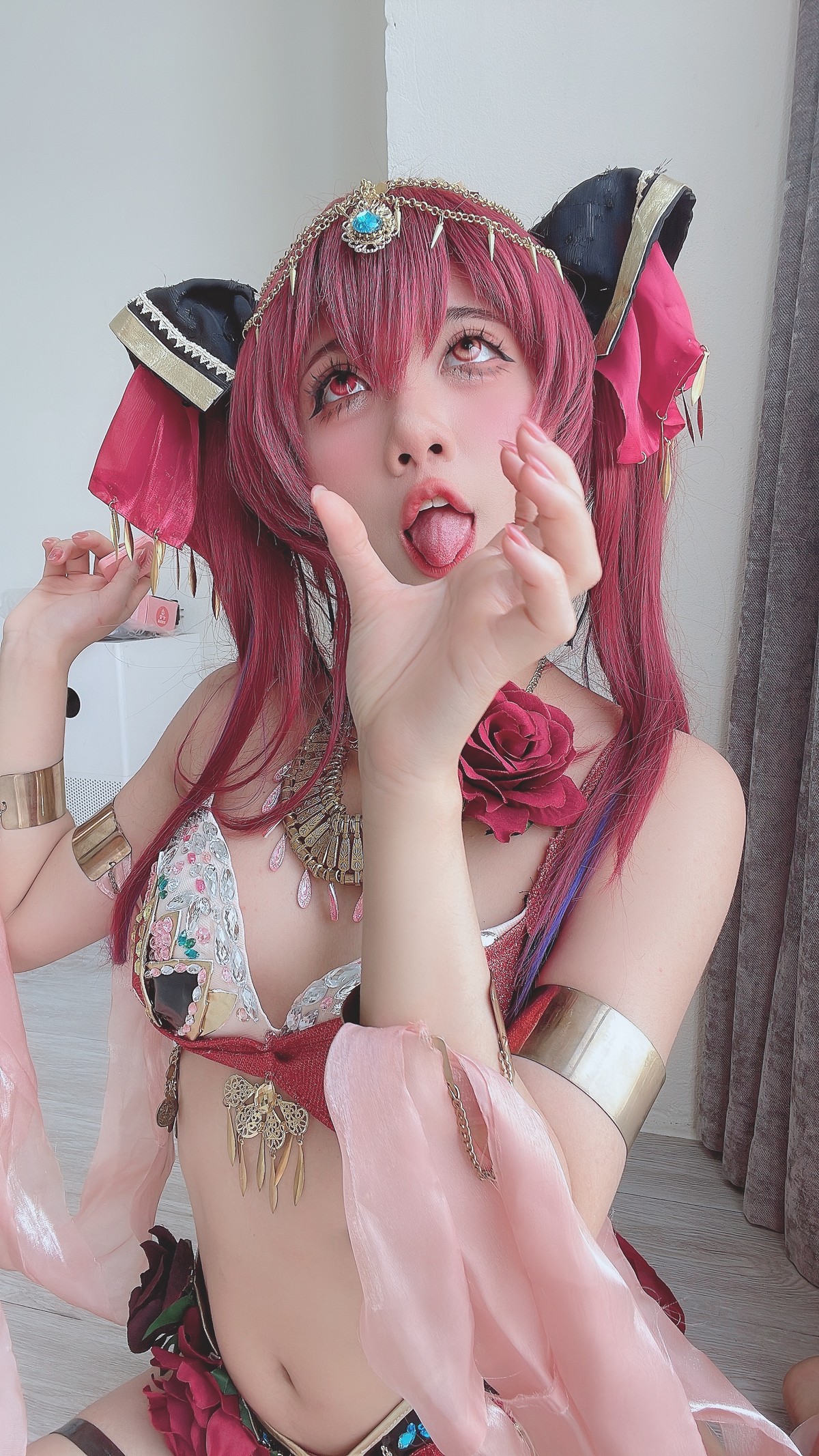 PoppaChan Houshou Marine Dance Version – 109 Photos 9 Videos 1.12GB插图8