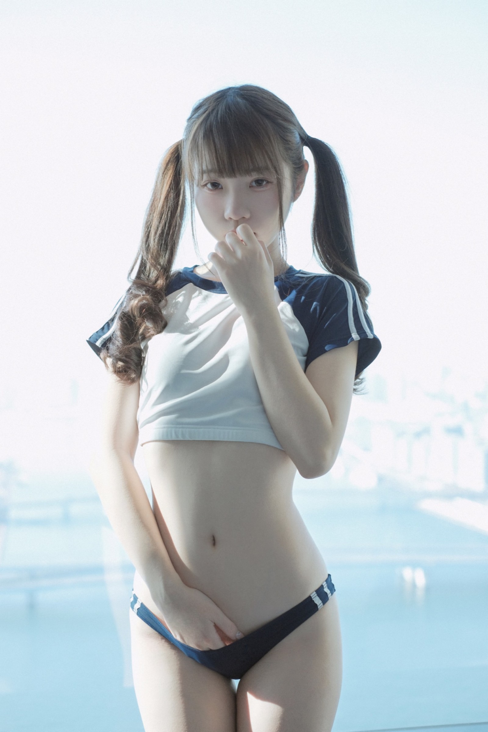 可可小白兔 礼物体操服少女 写真集 – 日系体操服 高清图 [35P-23.3M]插图6