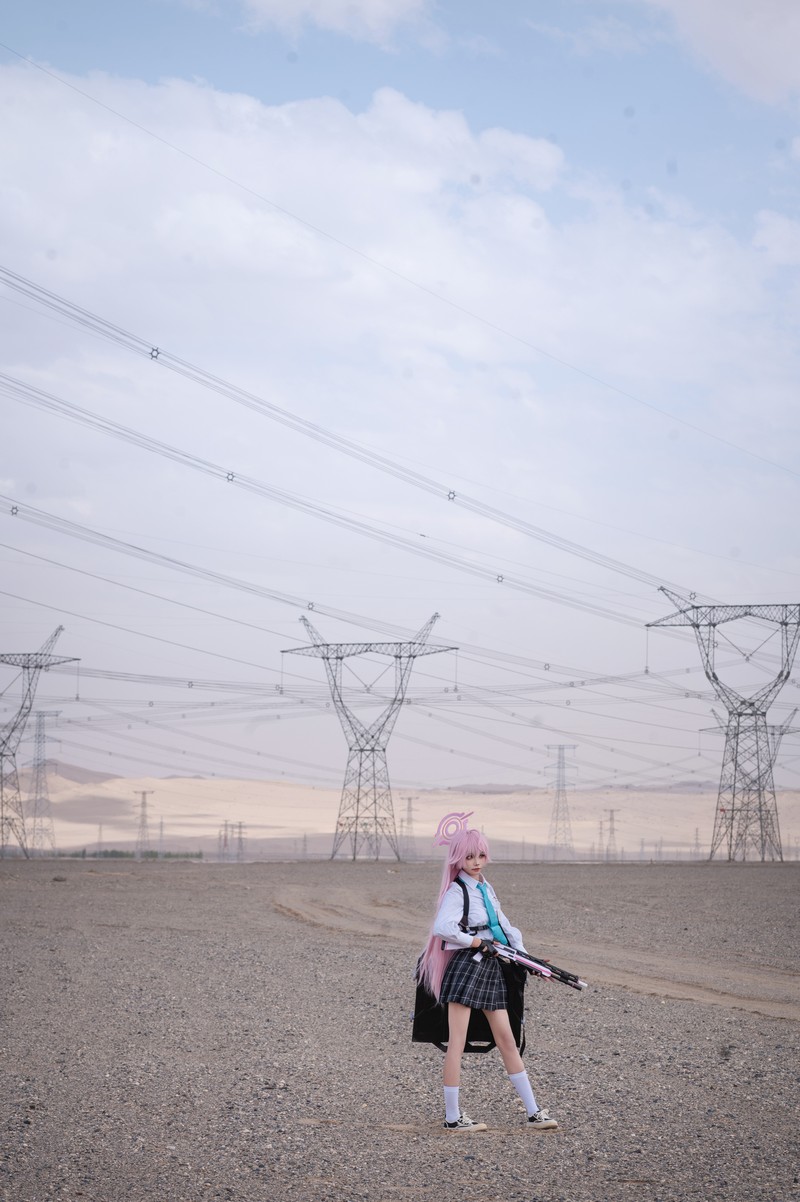 艾西Aiwest 星野Cosplay写真图集 碧蓝档案角色高清美图 49P (290.6M)插图3