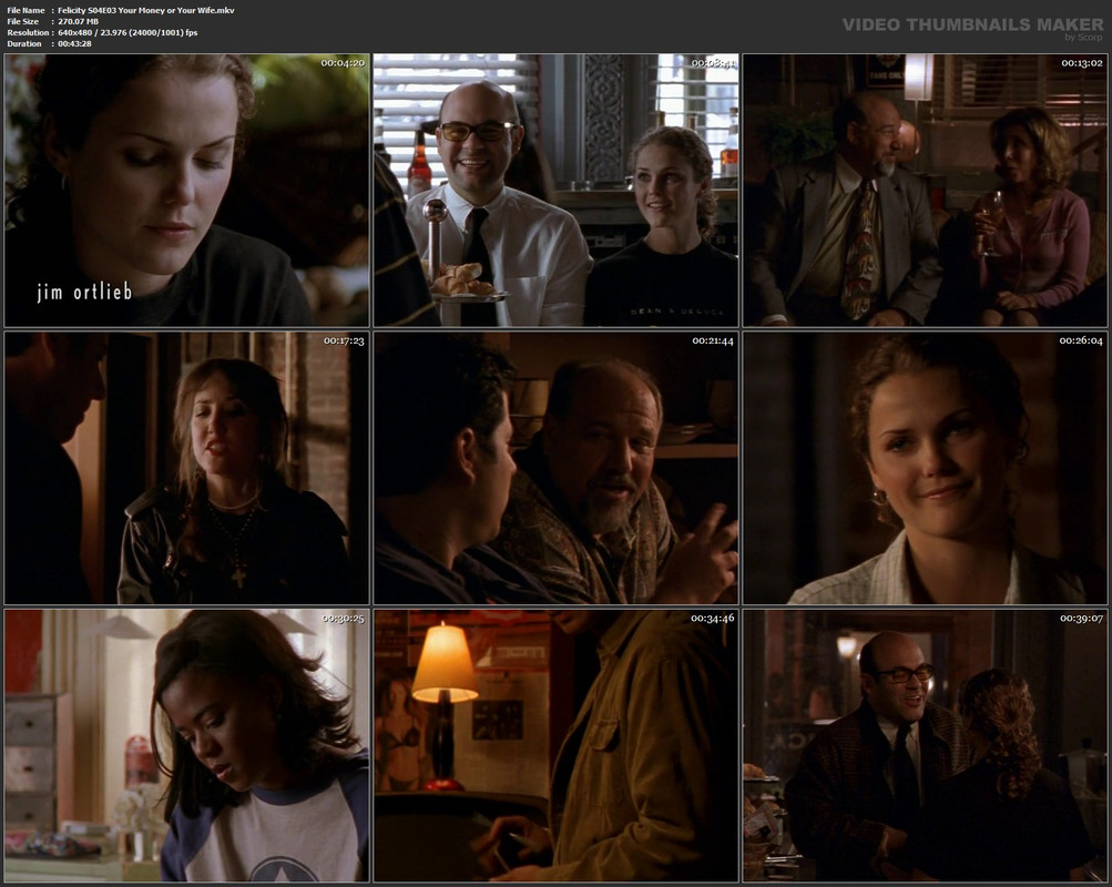Felicity S04E03 Your Money or Your Wife.mkv