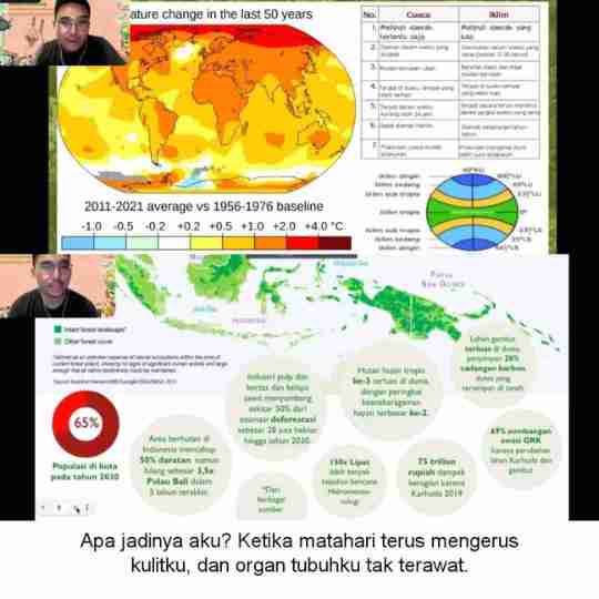 Perubahan Suhu Bumi dan Laju Penurunan Luas Hutan
