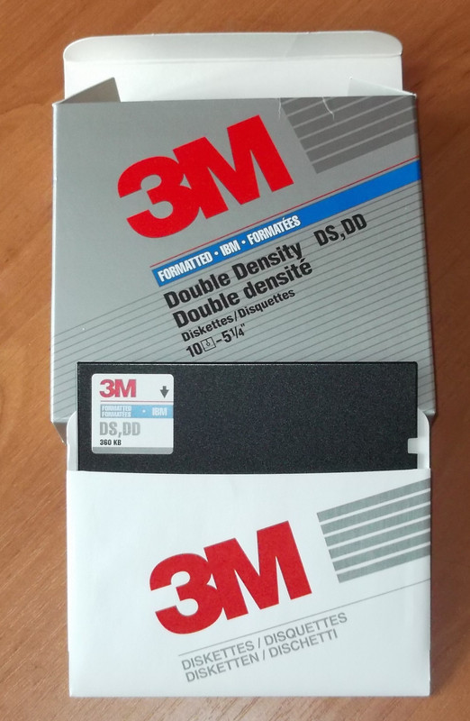 2. 10 dyskietek 3M - nowe rozpakowane