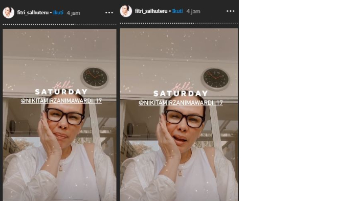 Fitri Salhuteru menjawab isu dirinya berseteru dengan Nikita Mirzani