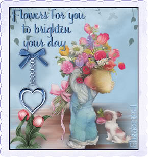 DOG-Friends-Boywithflowers