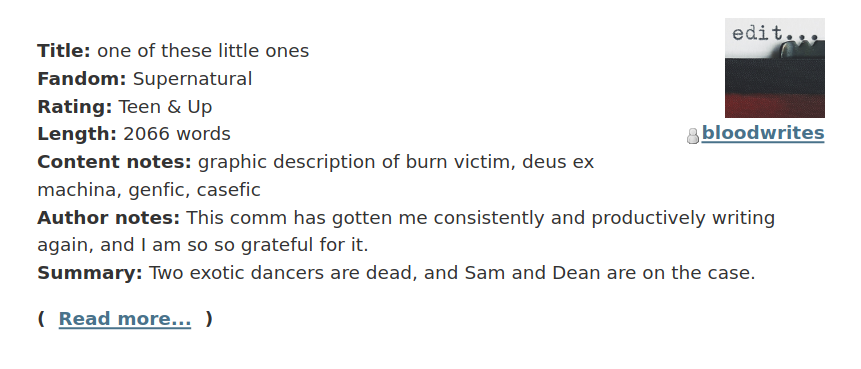 one of these little ones