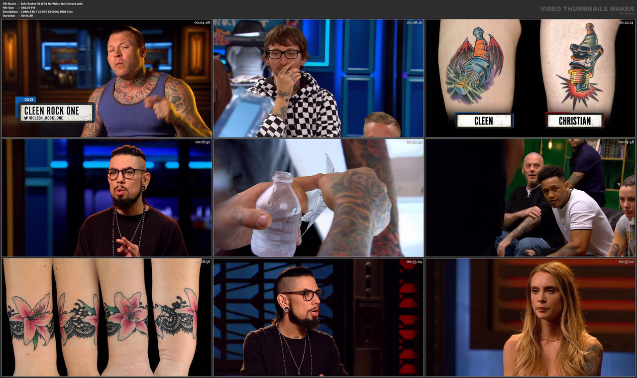 Ink Master S11E04 No Wrist, No Reward.mkv