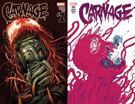 Carnage Vol.2 #1-16 (2016-2017) Complete