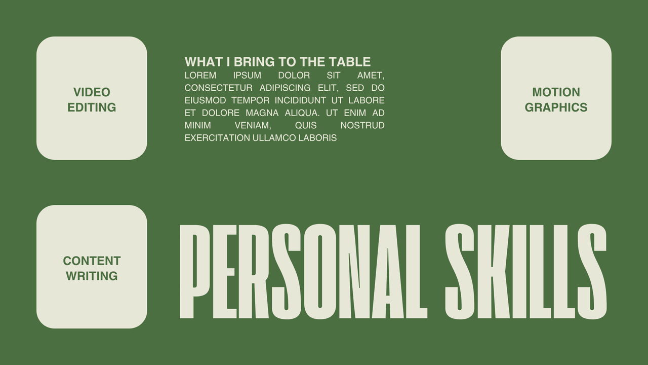 Black Beige Bold Portfolio Presentation