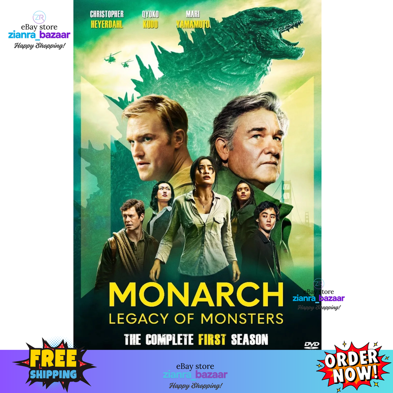 Monarch Legacy Of Monsters DVD TV Series Season 1 Full HD Region Free