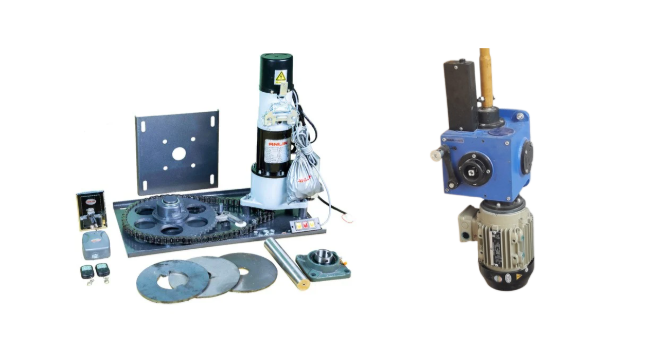 Chain Motor With Remote Control & Gear Shutter Motor