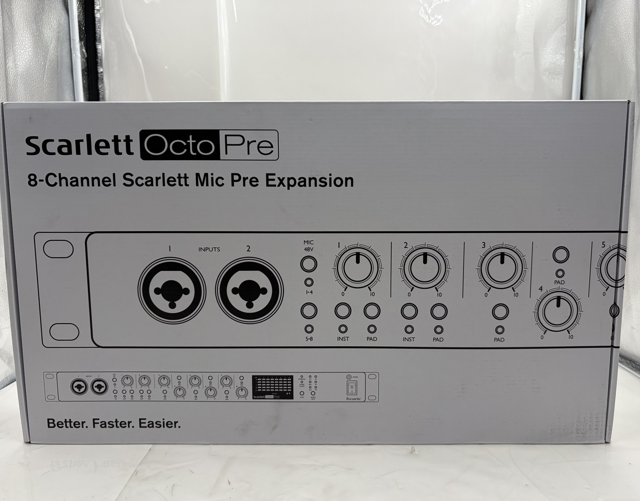 FOCUSRITE SCARLETT OCTOPRE 8 CHANNEL EXPANSION MICROPHONE PREAMP MOSC0022
