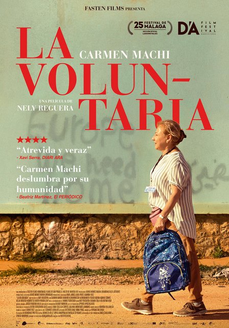 “LA VOLUNTARIA”, PROTAGONIZADA POR CARMEN MACHI, LOGRA UNA MEDIA POR COPIA EN SU ESTRENO EN CINES DE 456 EUROS