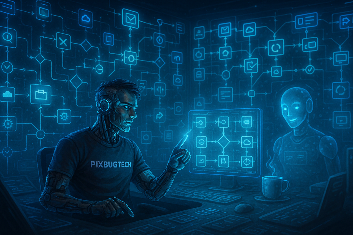 🤖 Pixbugtech Automatiza: Mais de 6.000 Templates Grátis de N8N Para Nunca Mais Repetir Tarefa na Mão
