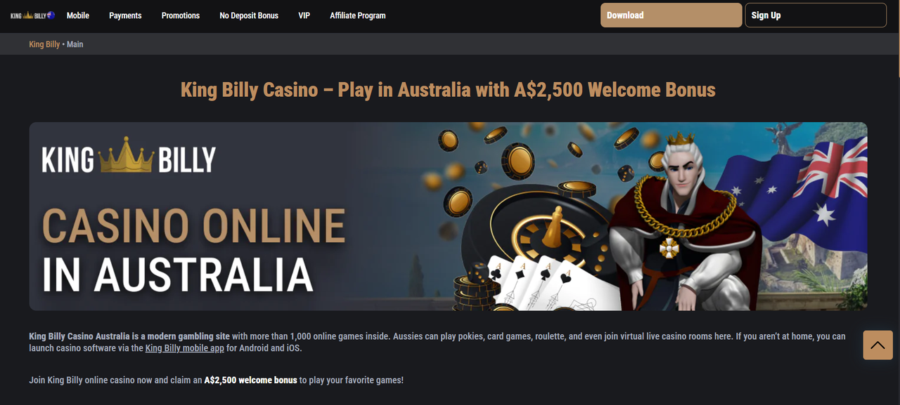 King Billy Casino
