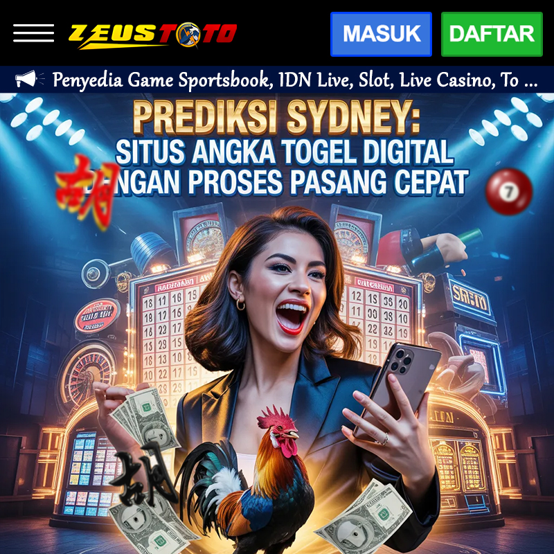 PREDIKSI SYDNEY: Situs Angka Togel Digital dengan Proses Pasang Cepat image 1